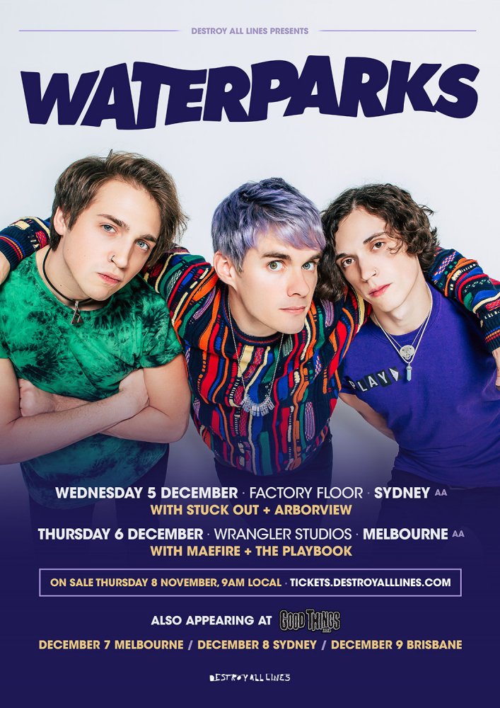 Waterparks - Australia tour 2019