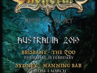 Ensiferum Australia tour 2019