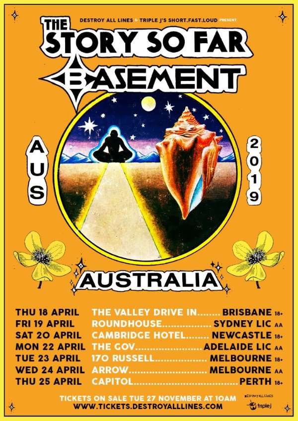 Story So Far - Basement Australia tour 2019