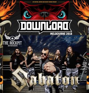 Download Festival Australia 2018 - Sabaton