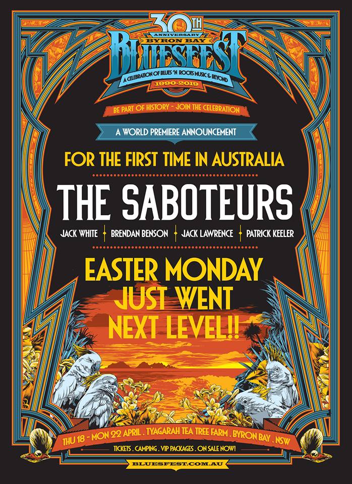 Bluyesfest 2019 - The Saboteurs (The Raconteurs)