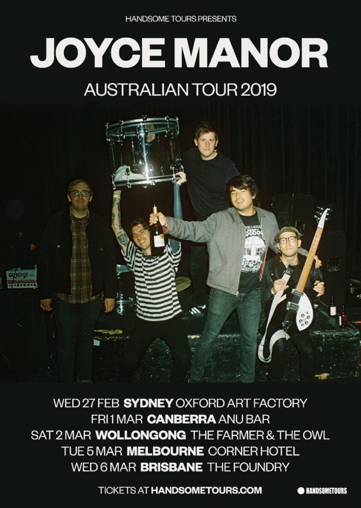 Joyce Manor Australia tour 2019