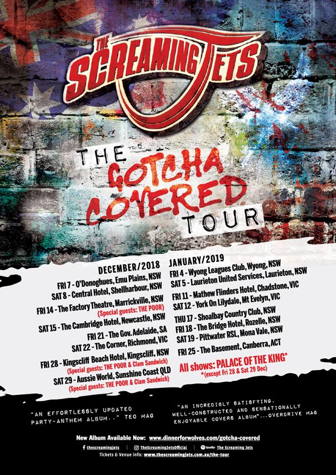 Screaming Jets tour