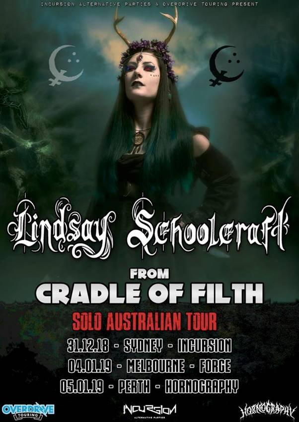Lindsay Schoolcraft Australia tour 2019