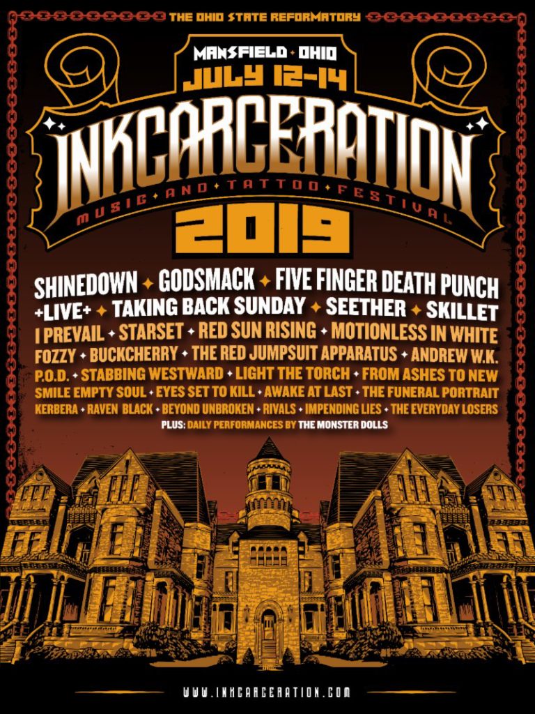 INKCARCERATION Music and Tattoo Festival 2019