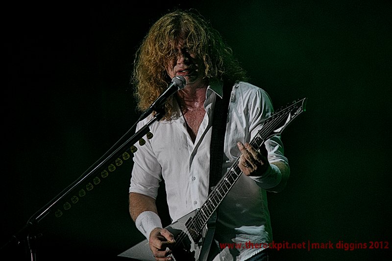 Dave Mustaine - Megadeth 2012