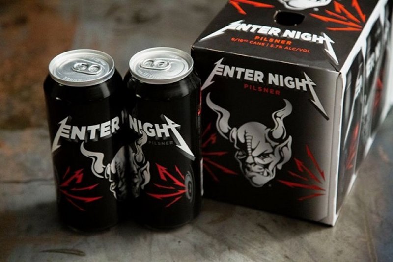 Metallica - Enter Night Pilsner Beer