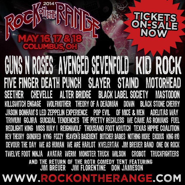 Rock On The Range 2014