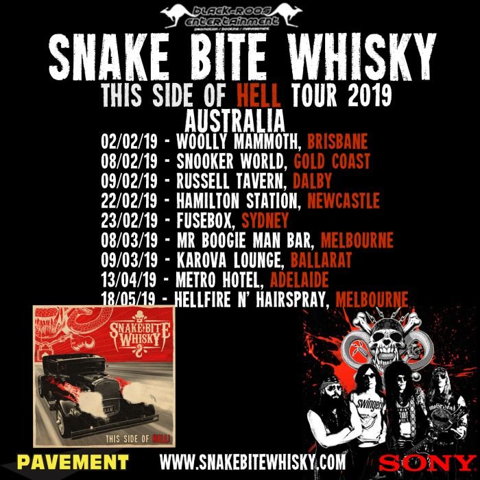 Snake Bite Whisky tour