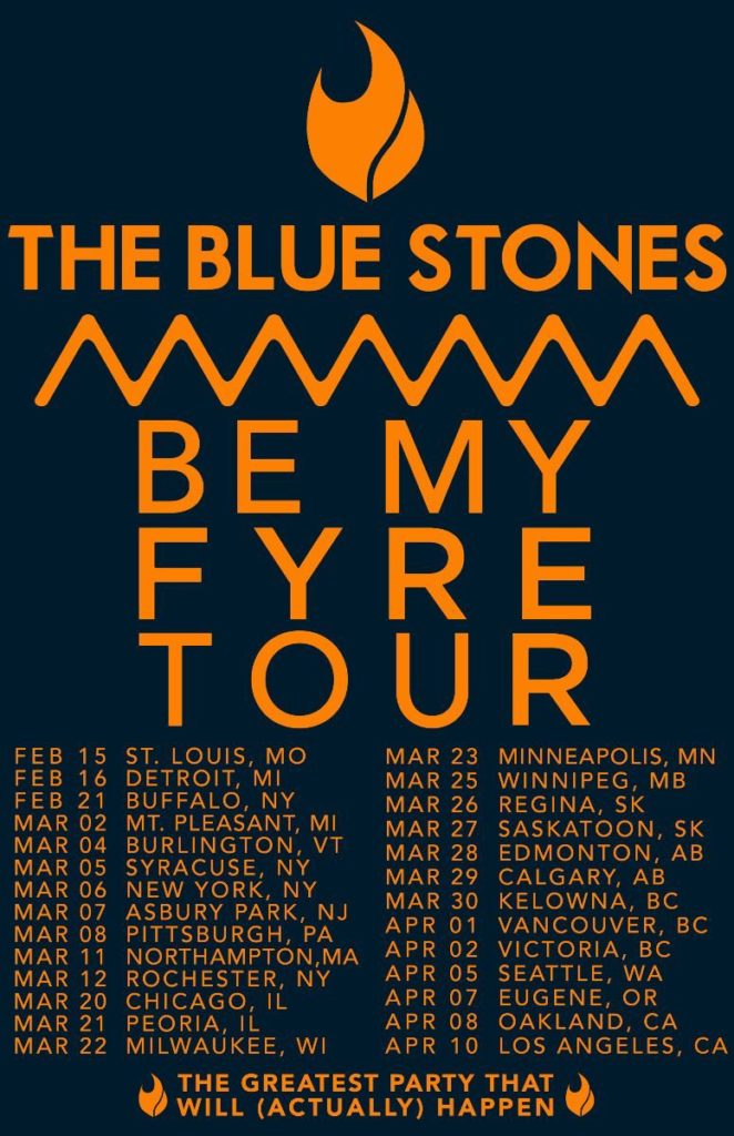 The Blue Stones North American tour 2019