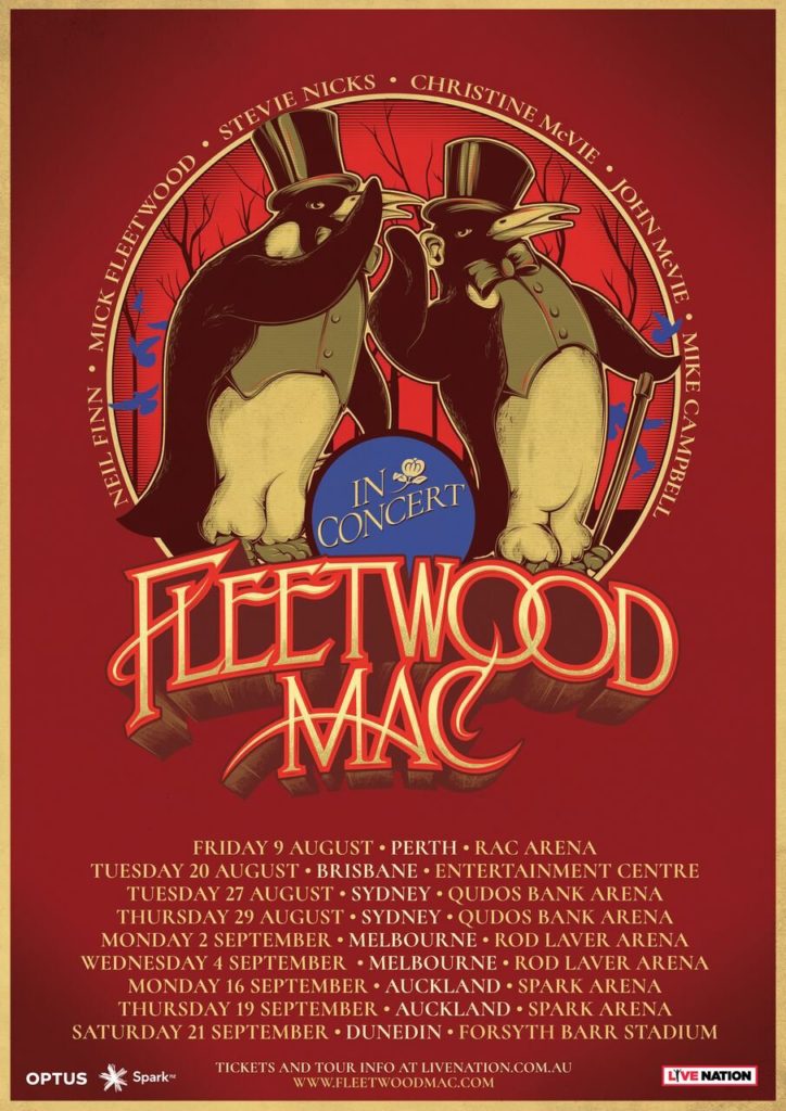 Fleetwood Mac Australia tour 2019