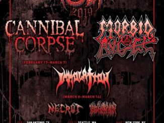 Cannibal Corpse / Morbid Angel US tour 2019