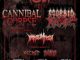 Cannibal Corpse / Morbid Angel US tour 2019