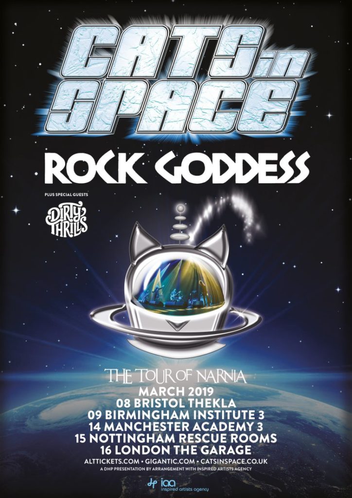 Cats In Space / Rock Goddess tour