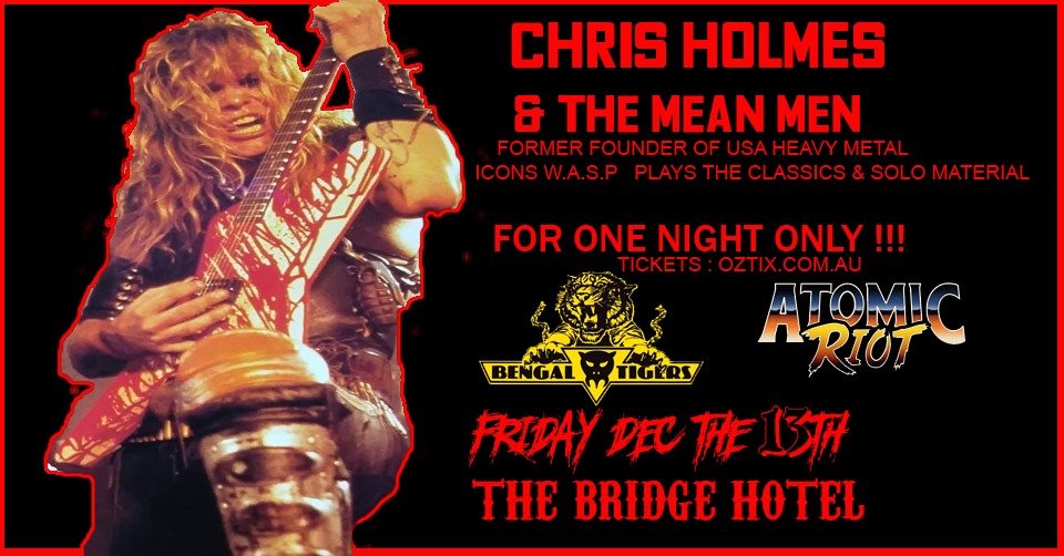 Chris Holmes Melbourne 2019