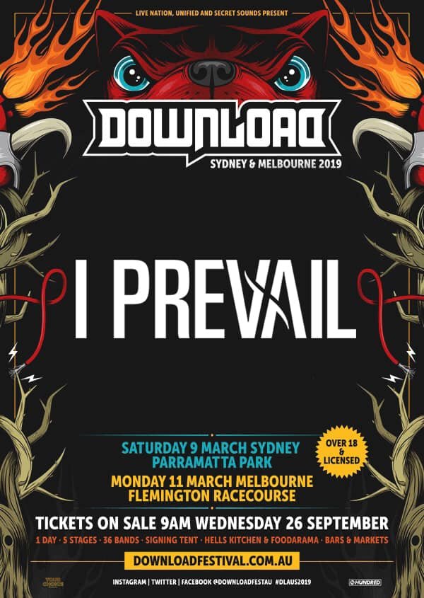 Download Festival Australia - I Prevail