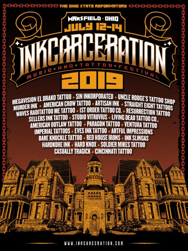 Inkcarceration Music and Tattoo Festival Announces Featured Tattoo Artists and Shops - The Rockpit Inkcarceration Music and Tattoo Festival Announces Featured Tattoo Artists and Shops - The Rockpit