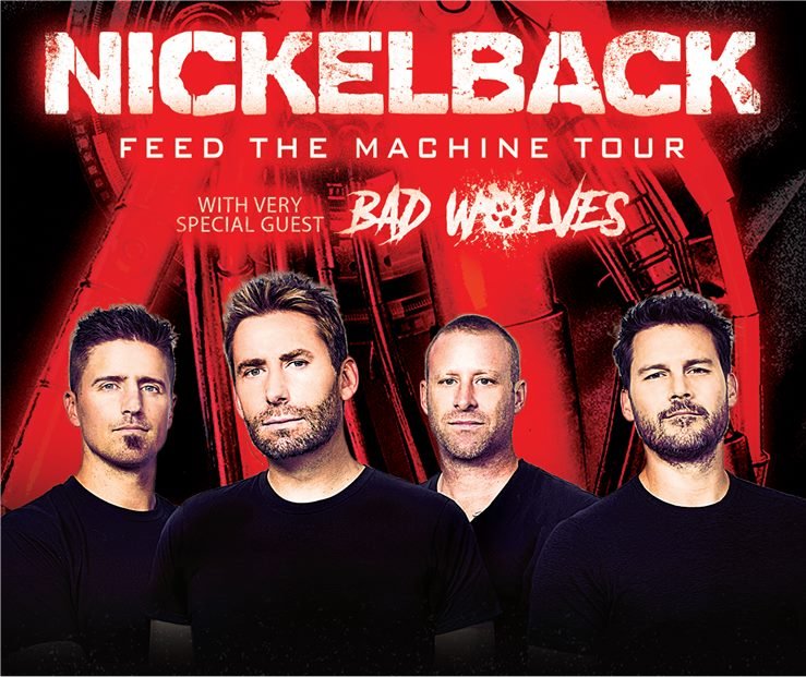 nickelback tour announcement