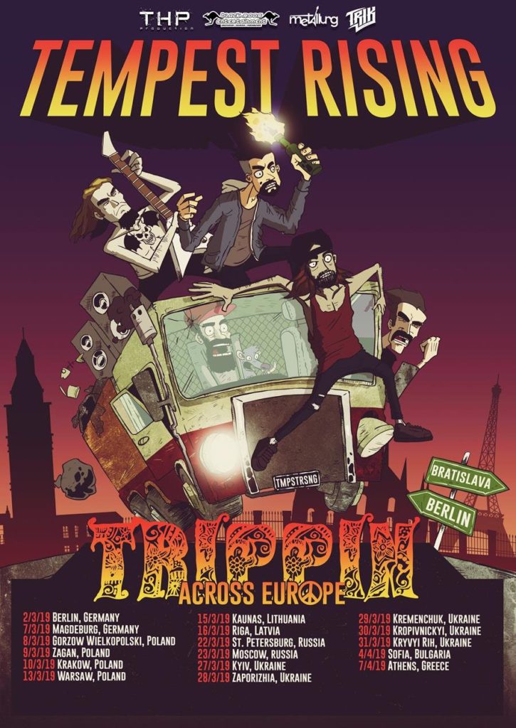 Tempest Rising European tour 2019