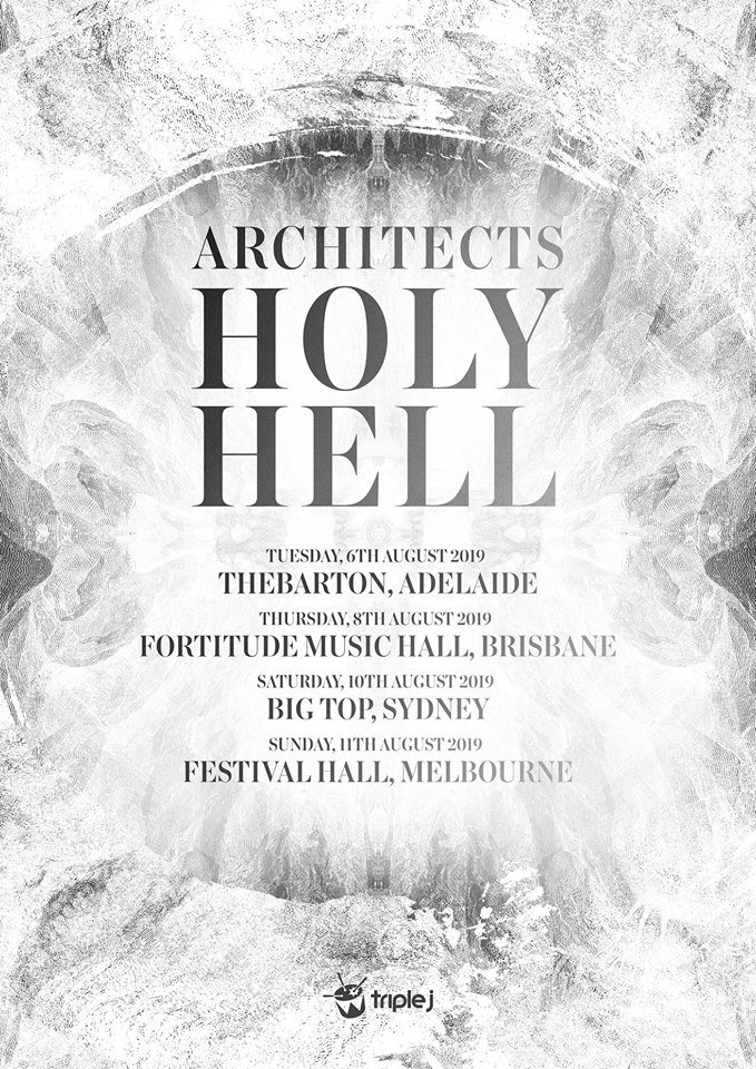architects australia tour setlist