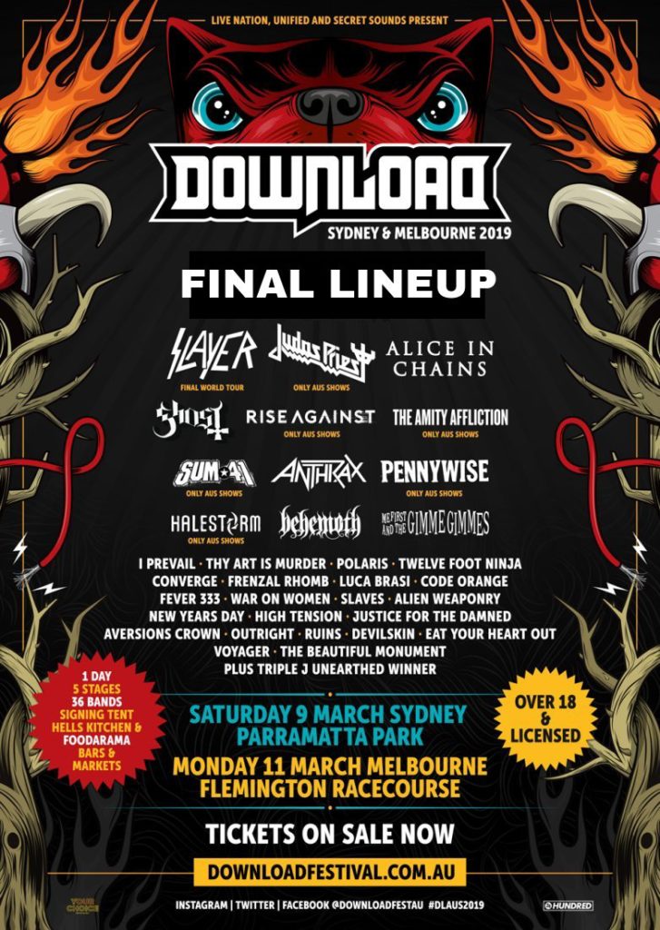 Download Festival Australia 2019