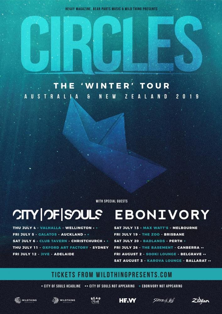 Circles Australia & New Zealand tour 2019