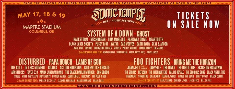 Sonic Temple Arts & Music Festival 2019