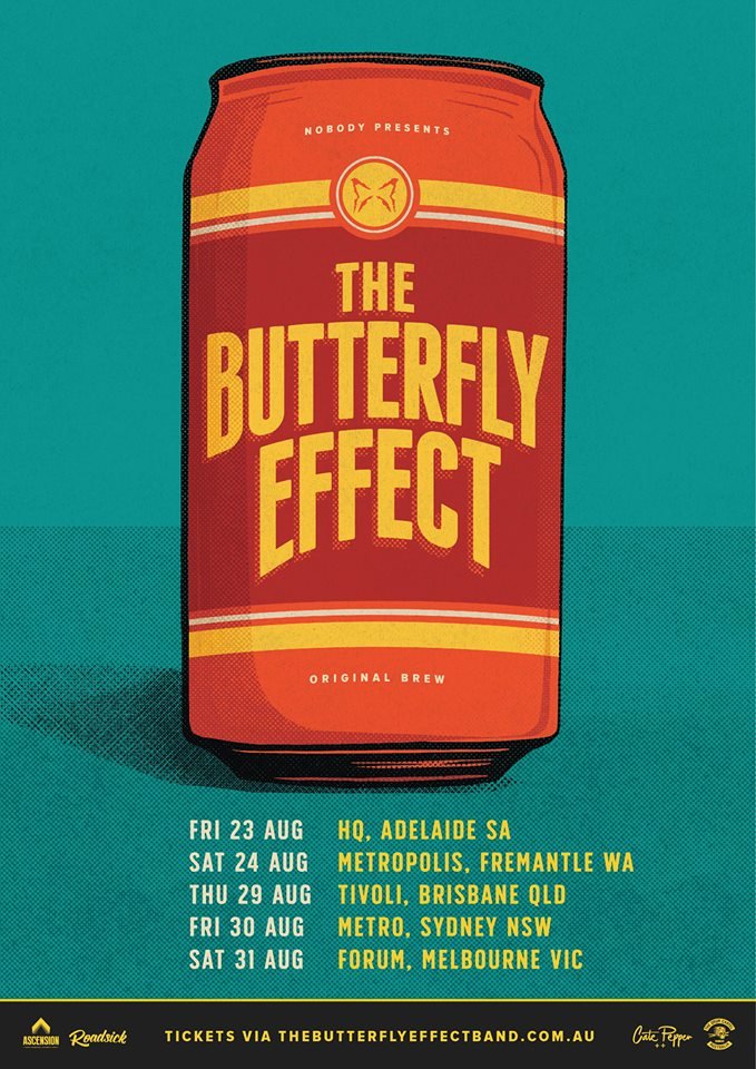 The Butterfly Effect Australia tour 2019
