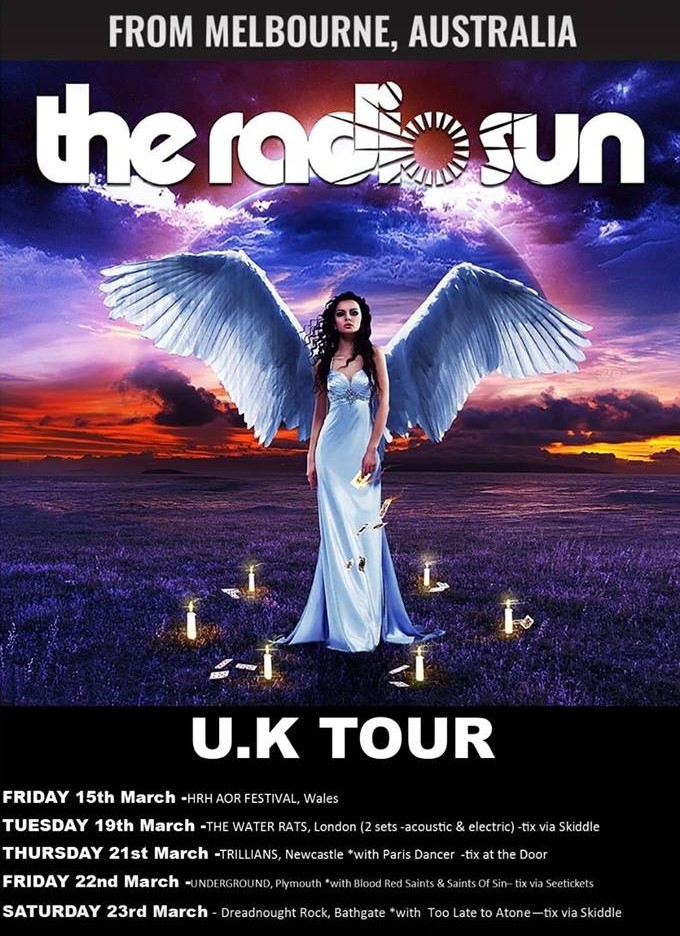 The Radio Sun UK tour 2019