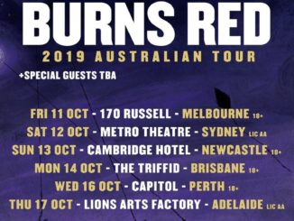 August Burns Red Australia tour 2019