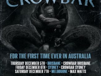 Crowbar Australia tour 2019