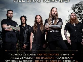 Devildriver / All That Remains Australia tour 2019