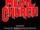 Metal Church Australia tour 2019