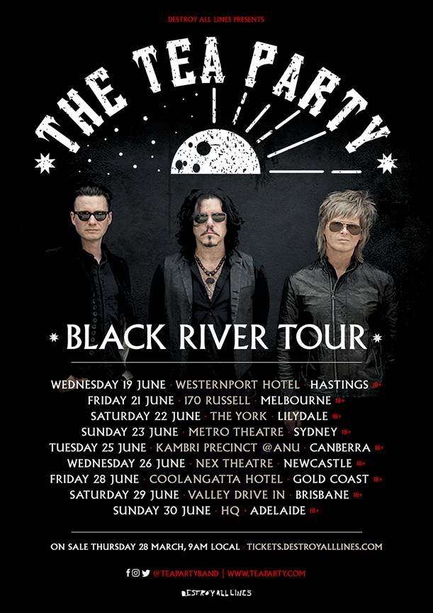 The Tea Party Australia tour 2019