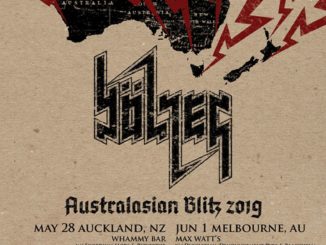 Bolzer Australia & New Zealand tour 2019