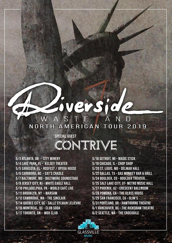 Riverside w/ Contrive US tour 2019