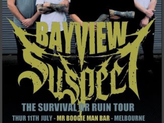 Bayview Suspect Australia tour 2019