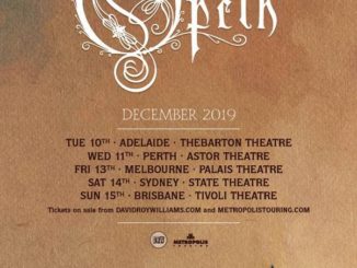 Opeth Australia tour 2019