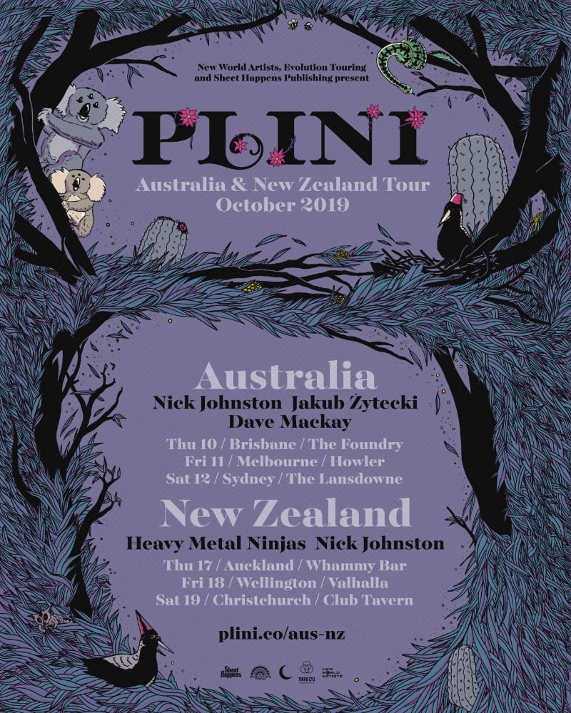 Plini Australia tour 2019