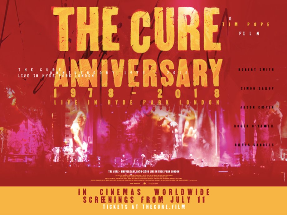 The Cure – Anniversary 1978-2018 Live in Hyde Park London