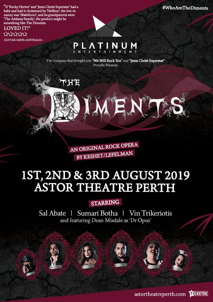 The Diments Rock Opera 2019