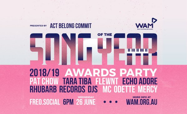 WAM Song Of The Year 2019 winners announced - The Rockpit