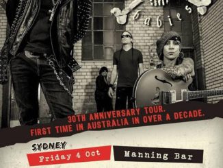 Backyard Babies Australia tour 2019