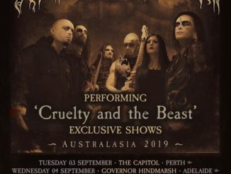 Cradle Of Filth Austrlaia & New Zealand tour 2019