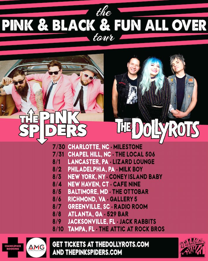 The Dollyrots tour