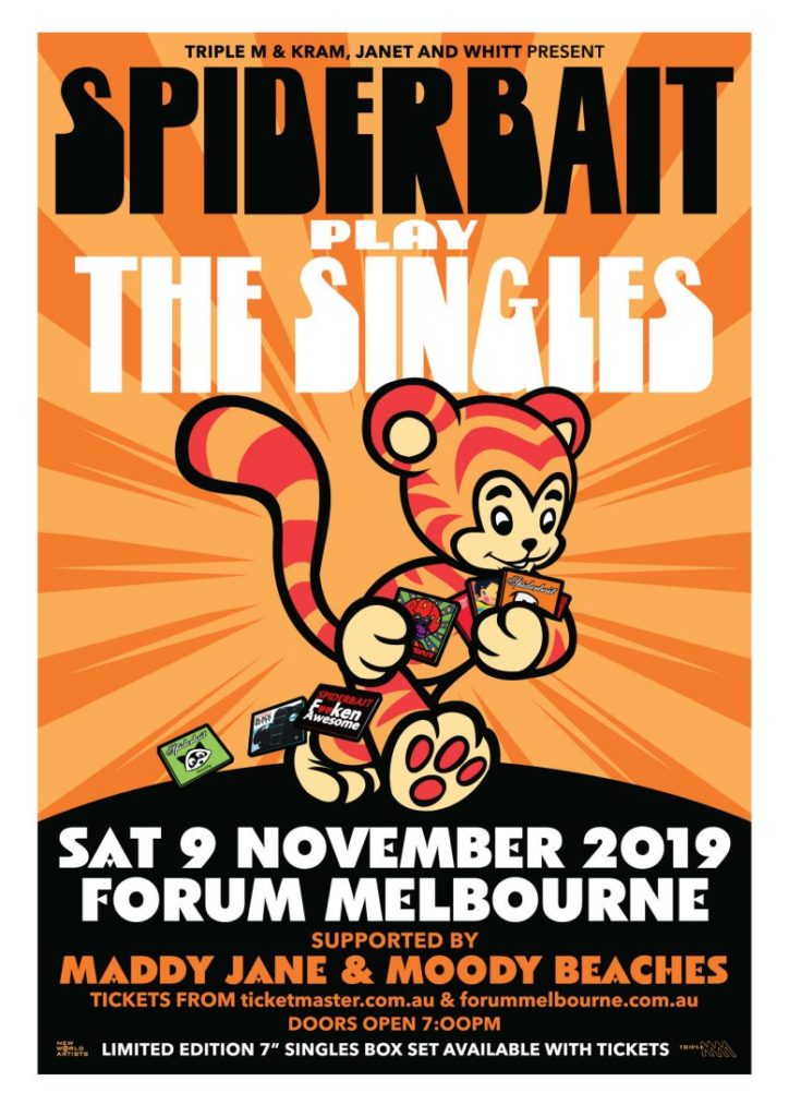 Spiderbait play the singles