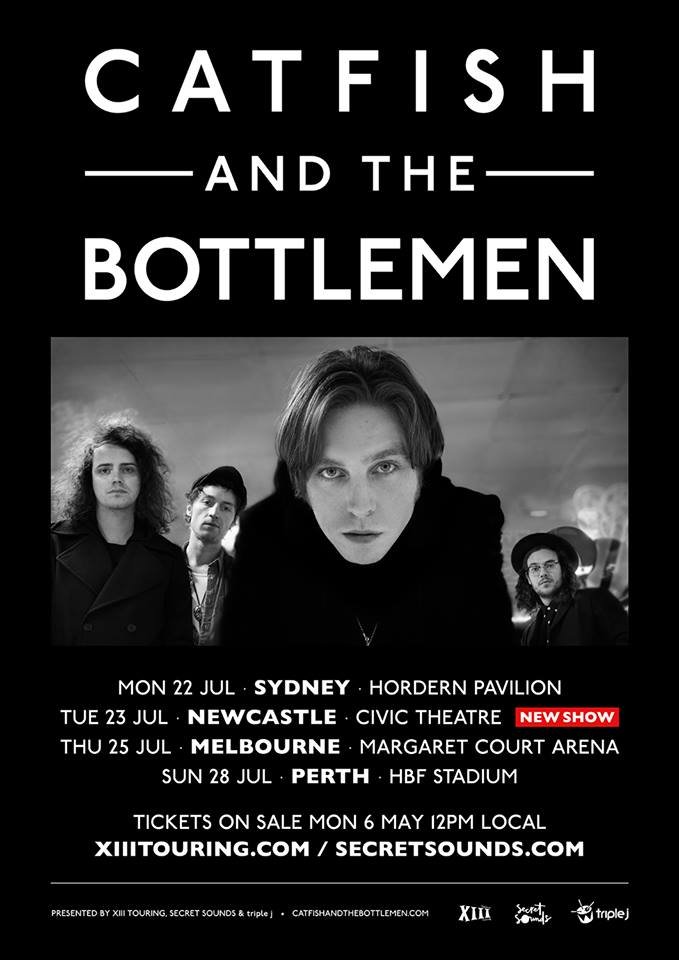 Catfish and the Bottlemen Australia tour 2019