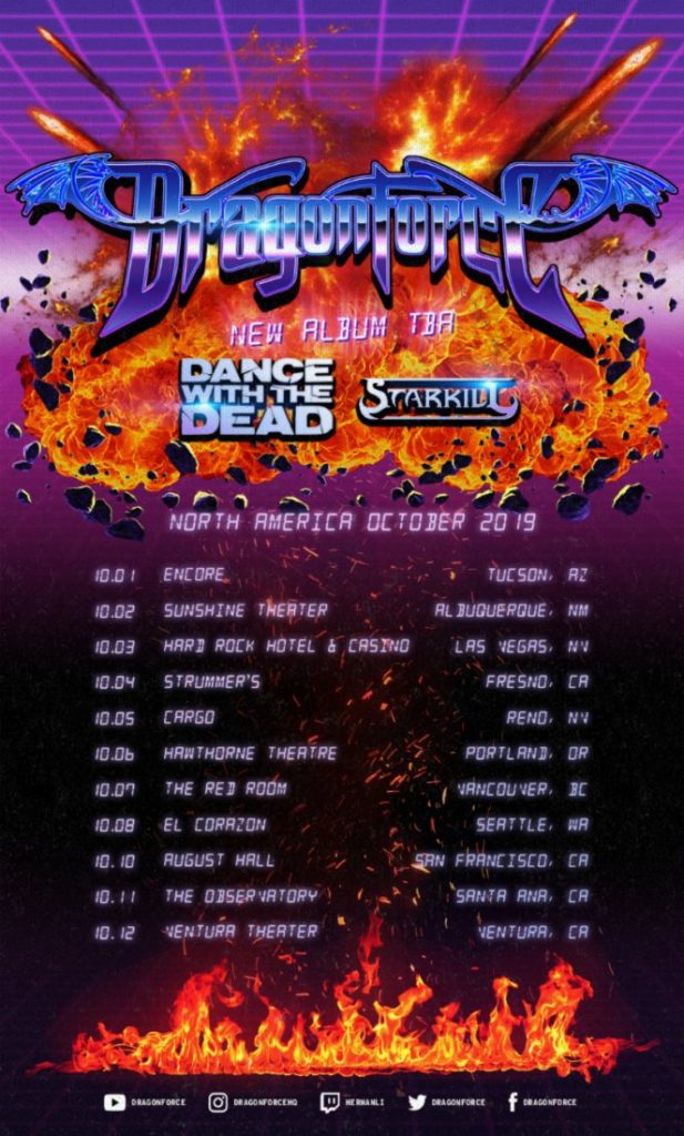 Dragonforce tour