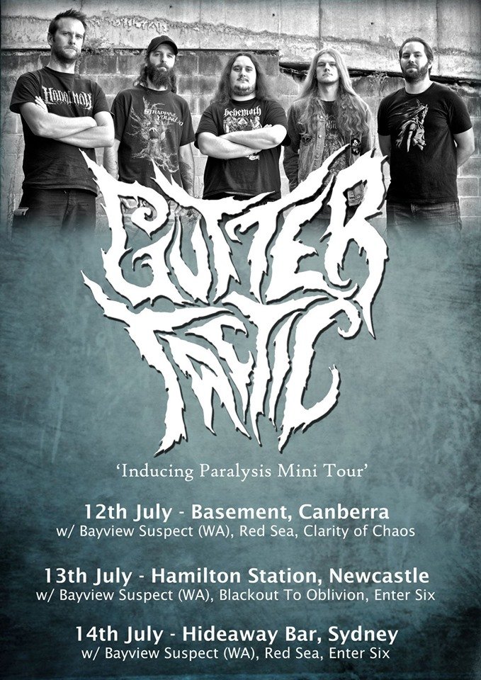 Gutter Tactic - Inducing Paralysis tour