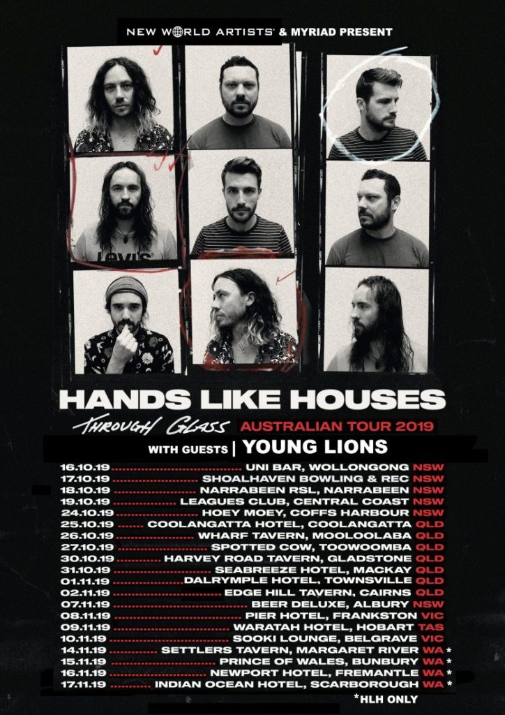 hands like houses us tour